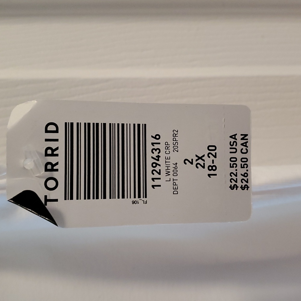 White capri leggings - Picture 4 of 4